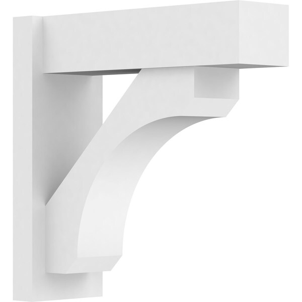 Ekena Millwork Legacy Architectural Grade PVC Outlooker with Block Ends, 7"W X 20"D X 20"H OUTP07X20X20LEC05 - main
